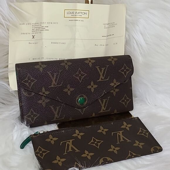 💯Authentic Louis Vuitton Long Wallet 🍀 - Picture 3 of 14